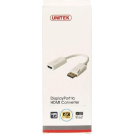 Adapter Unitek DisplayPort 1.2 na HDMI 1.4