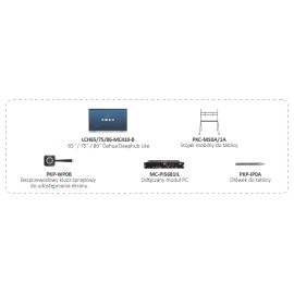 MONITOR TABLICA INTERAKTYWNA DAHUA LCH75-MC410-B