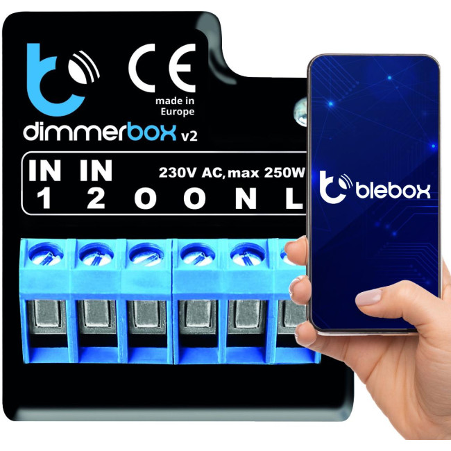 Moduł oświetelniowy dimmerbox v2 Blebox Moduł oświetelniowy dimmerbox v2 Blebox
