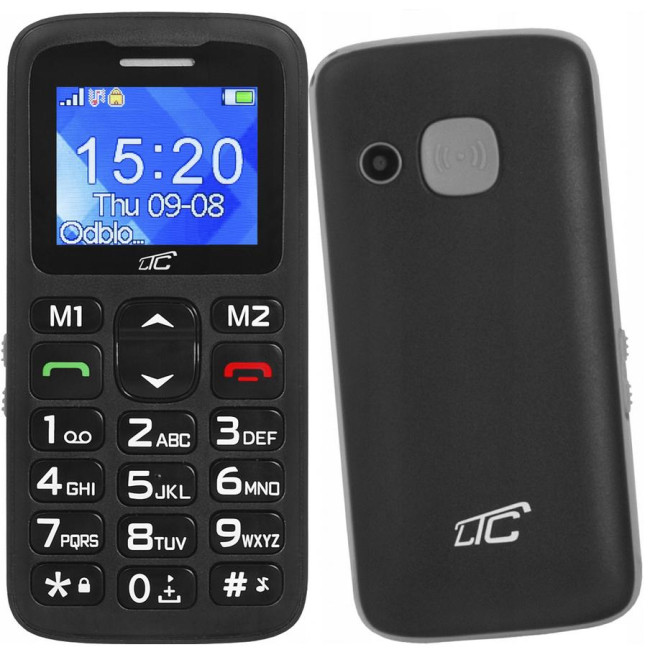 PS LTC TELEFON DLA SENIORA BT MOB10 CZARNY LXMOB10 PS LTC TELEFON DLA SENIORA BT MOB10 CZARNY LXMOB10