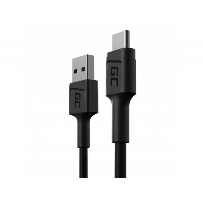 KABEL USB-A / USB-C Green Cell POWERSTREAM 30cm ULTRA CHARGE QUICK CHARGE 3.0 KABGC25 KABEL USB-A / USB-C Green Cell POWERSTREAM 30cm ULTRA CHARGE QUICK CHARGE 3.0 KABGC25