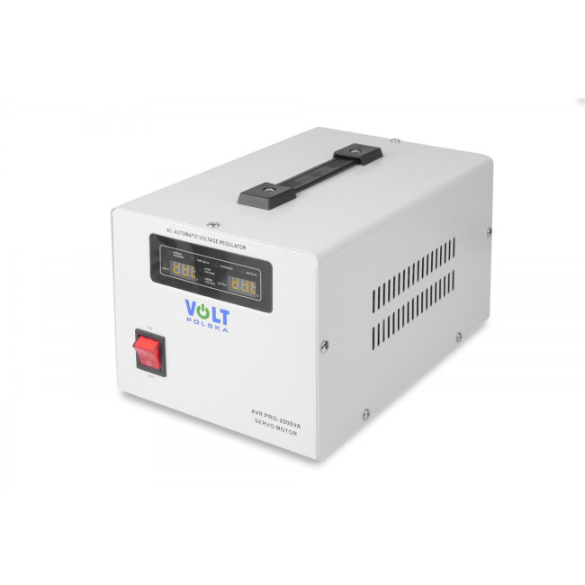 Stabilizator napięcia Volt Polska AVR Pro 2000VA 3% Servo Stabilizator napięcia Volt Polska AVR Pro 2000VA 3% Servo