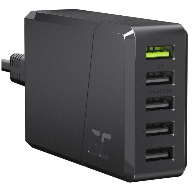 ŁADOWARKA SIECIOWA Green Cell CHARGESOURCE 5 5xUSB 52W ULTRA CHARGE CHARGC05 ŁADOWARKA SIECIOWA Green Cell CHARGESOURCE 5 5xUSB 52W ULTRA CHARGE CHARGC05