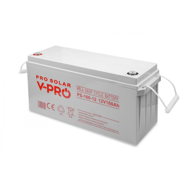 AKUMULATOR VOLT POLSKA DEEP CYCLE VPRO SOLAR 12V 160Ah VRLA BEZOBSŁUGOWY AKUMULATOR VOLT POLSKA DEEP CYCLE VPRO SOLAR 12V 160Ah VRLA BEZOBSŁUGOWY