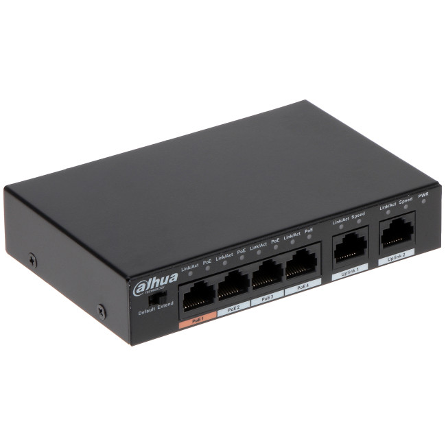 SWITCH DAHUA PFS3006-4ET-60-V2 SWITCH DAHUA PFS3006-4ET-60-V2