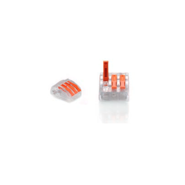 ZŁĄCZKA DO PRZEWODÓW ZATRZASKOWA 0,2-4,0mm2 PC-233 3GNIAZDA (50szt.) ZŁĄCZKA DO PRZEWODÓW ZATRZASKOWA 0,2-4,0mm2 PC-233 3GNIAZDA (50szt.)