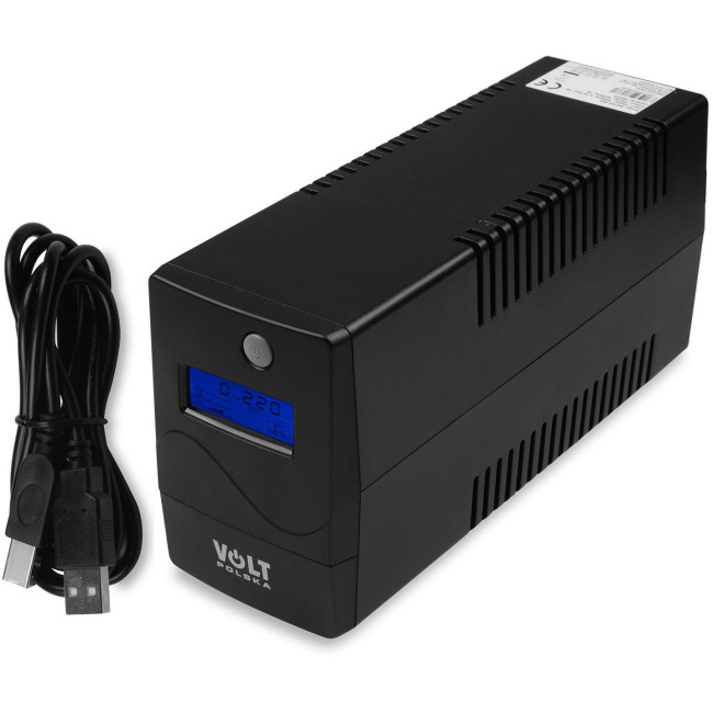 UPS ZASILACZ AWARYJNY VOLT POLSKA MICRO 1000VA 600W 1x9ah UPS ZASILACZ AWARYJNY VOLT POLSKA MICRO 1000VA 600W 1x9ah