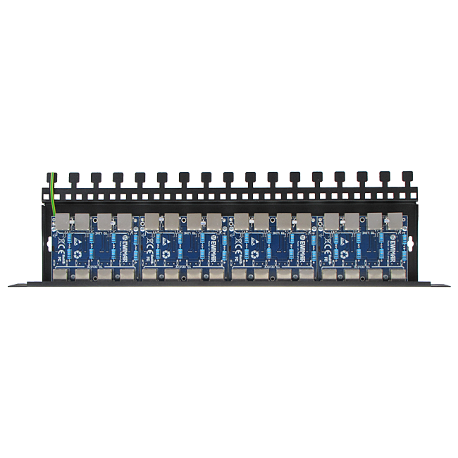 16-kanałowe zabezpieczenie IP serii EXTREME z ochroną PoE EWIMAR PTF-516R-EXT/PoE 16-kanałowe zabezpieczenie IP serii EXTREME z ochroną PoE EWIMAR PTF-516R-EXT/PoE