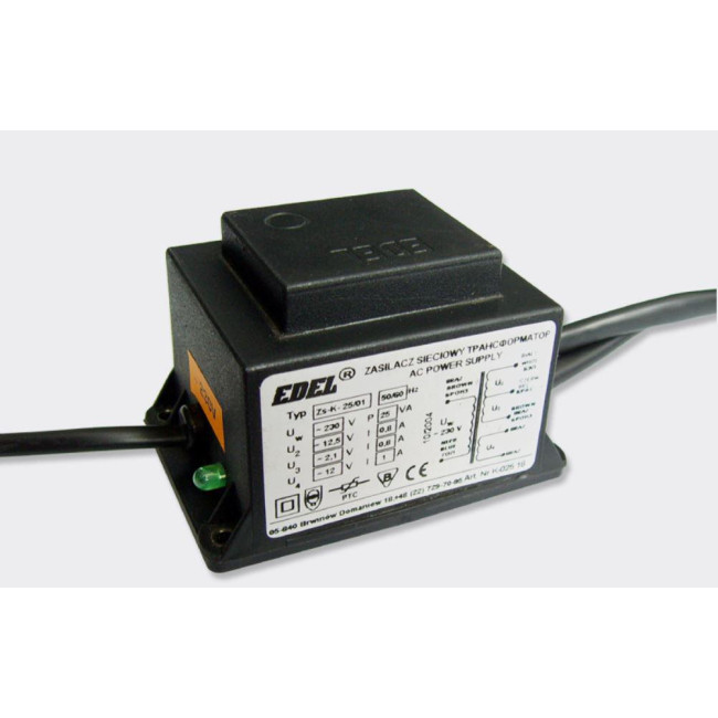 Laskomex TR/B 2303 Zasilacz z bezpiecznikiem termicznym (25VA, 12/14 V) ZS-K-25/03 Laskomex TR/B 2303 Zasilacz z bezpiecznikiem termicznym (25VA, 12/14 V) ZS-K-25/03
