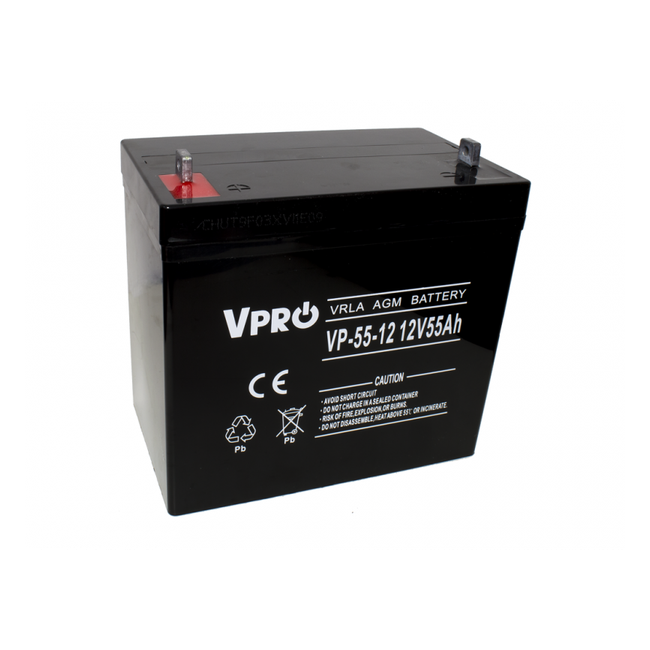 Akumulator VOLT POLSKA AGM VPRO 12V 55Ah Akumulator VOLT POLSKA AGM VPRO 12V 55Ah