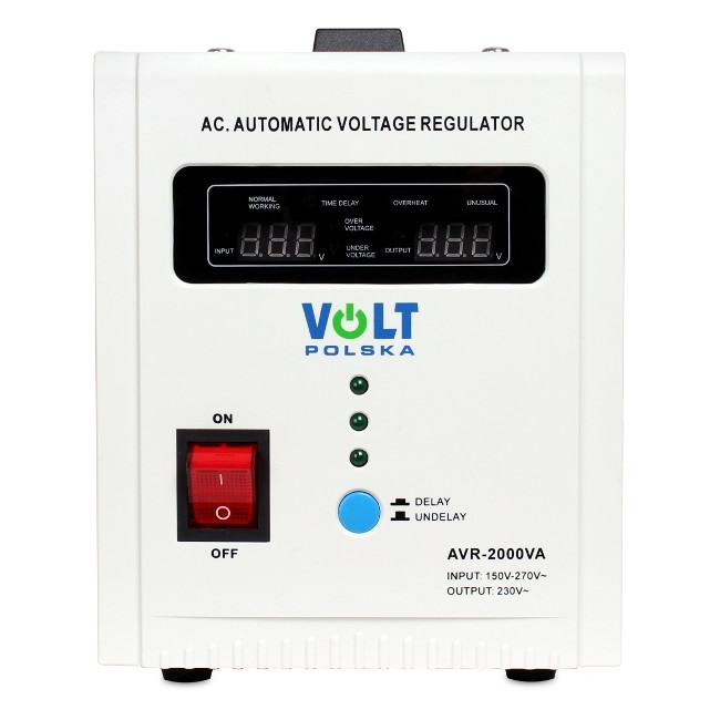 STABILIZATOR NAPIĘCIA VOLT POLSKA AVR 2000 STABILIZATOR NAPIĘCIA VOLT POLSKA AVR 2000