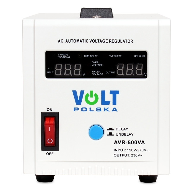 STABILIZATOR NAPIĘCIA VOLT POLSKA AVR 500 STABILIZATOR NAPIĘCIA VOLT POLSKA AVR 500