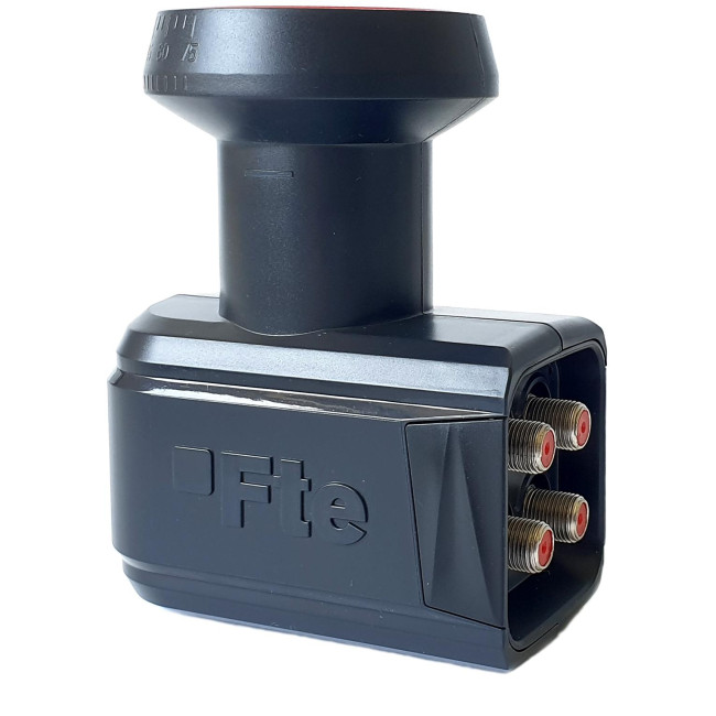 Konwerter Quad FTE eXcellento Black LTEv 0,1 dB Konwerter Quad FTE eXcellento Black LTEv 0,1 dB