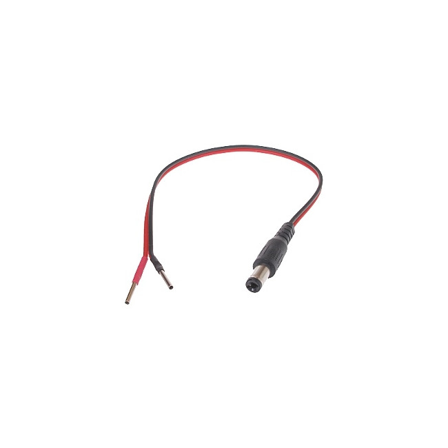 WTYK ZASILAJĄCY NA PRZEWODZIE 2.1/5.5mm WTYK ZASILAJĄCY NA PRZEWODZIE 2.1/5.5mm