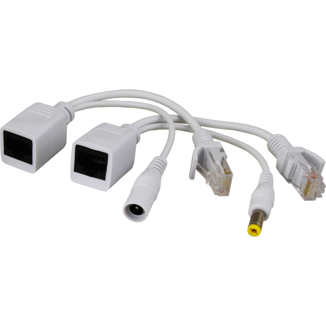ZESTAW ADAPTERÓW PoE ZE ZŁĄCZAMI TYPU RJ Pulsar P-POE1 ZESTAW ADAPTERÓW PoE ZE ZŁĄCZAMI TYPU RJ Pulsar P-POE1