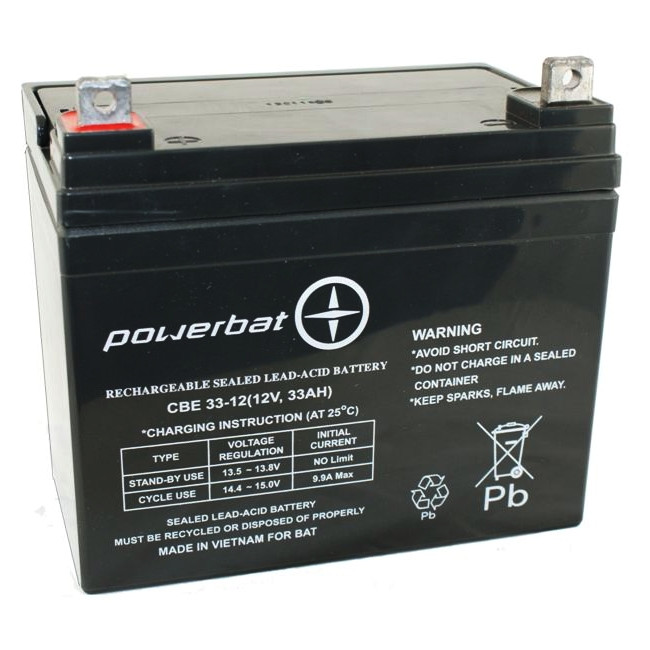 Akumulator PowerBat AGM 12V 33Ah Akumulator PowerBat AGM 12V 33Ah