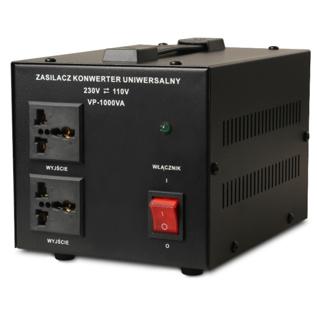 Transformator VOLT POLSKA 230V/110V 1000VA Transformator VOLT POLSKA 230V/110V 1000VA