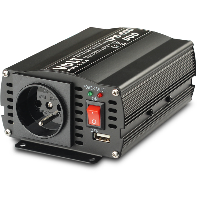 PRZETWORNICA VOLT POLSKA IPS-600 DUO 12V 24V/230V 300/600W PRZETWORNICA VOLT POLSKA IPS-600 DUO 12V 24V/230V 300/600W