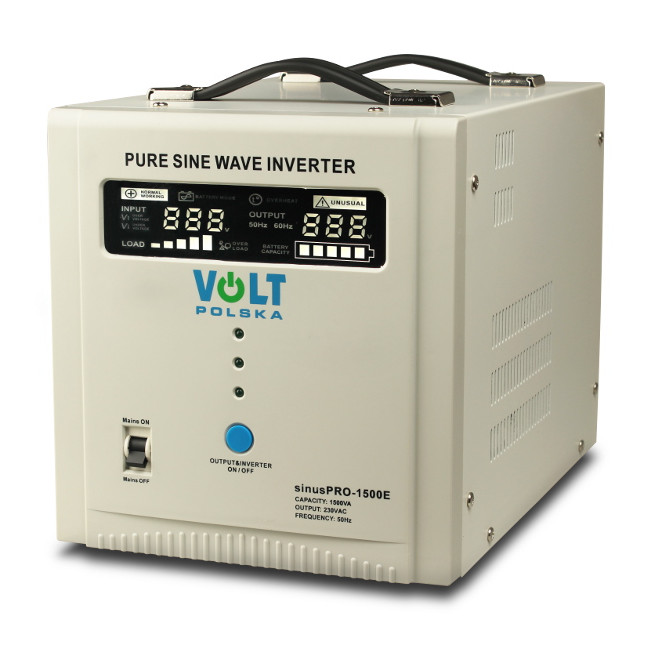 PRZETWORNICA VOLT POLSKA SINUSPRO-1500E 12V 1050/1500W PRZETWORNICA VOLT POLSKA SINUSPRO-1500E 12V 1050/1500W