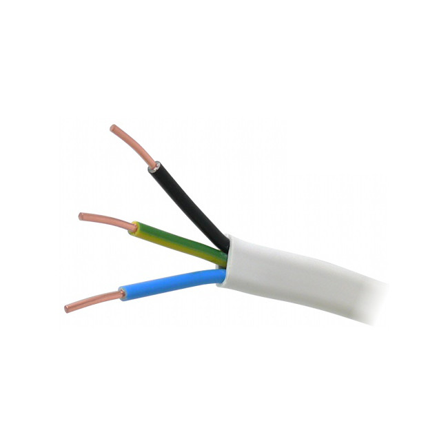 Przewód elektryczny drut płaski YDYp 450/750V 3x2,5mm2 100m MERCOR Przewód elektryczny drut płaski YDYp 450/750V 3x2,5mm2 100m MERCOR