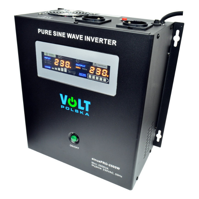 PRZETWORNICA VOLT POLSKA SINUSPRO-2500W 24V 1800/2500W PRZETWORNICA VOLT POLSKA SINUSPRO-2500W 24V 1800/2500W