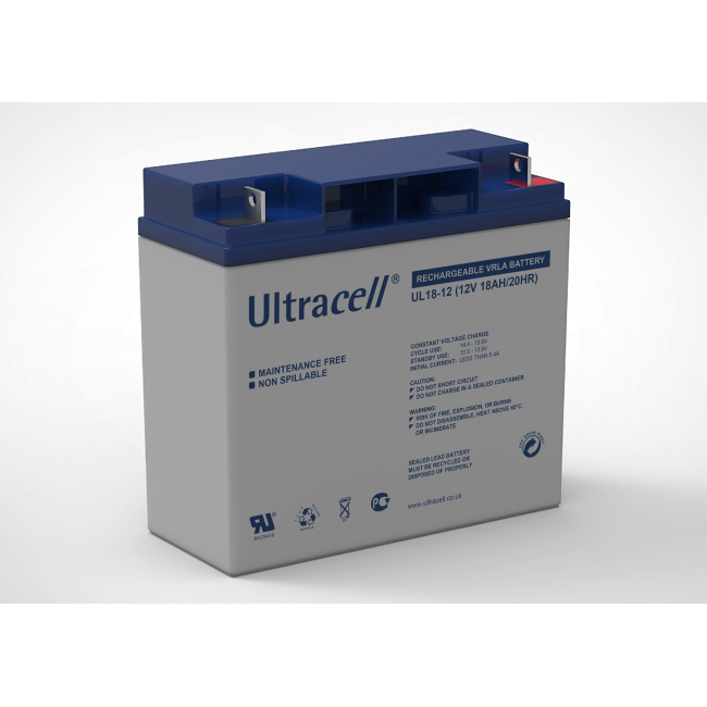 Akumulator AGM ULTRACELL UL 12V 18Ah Akumulator AGM ULTRACELL UL 12V 18Ah