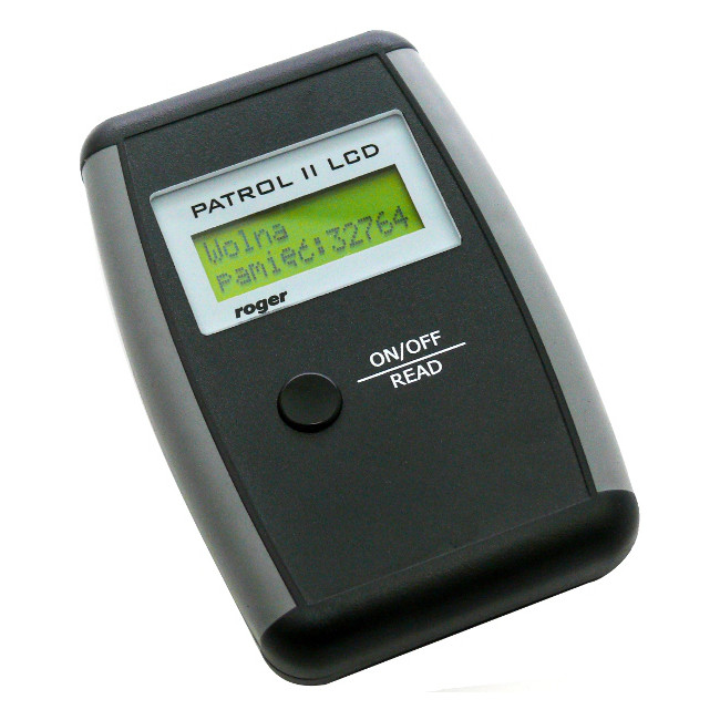 Rejestrator pracy wartowników ROGER PATROL II LCD Rejestrator pracy wartowników ROGER PATROL II LCD