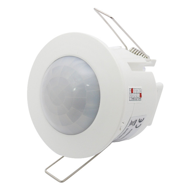 Czujnik ruchu podczerwieni ORNO OR-CR-207 podtynkowy 360° IP20 Czujnik ruchu podczerwieni ORNO OR-CR-207 podtynkowy 360° IP20