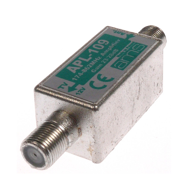 Wzmacniacz ant. APL-109e 27/29dB ekranowany