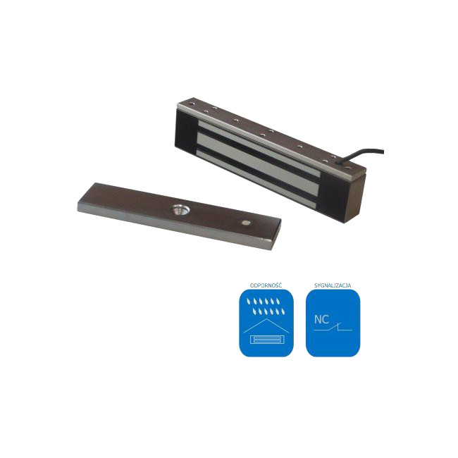 Zwora elektromagnetyczna SCOT EL-800WS zew. Zwora elektromagnetyczna SCOT EL-800WS zew.