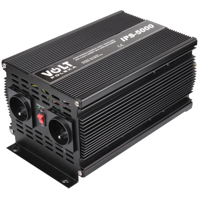 PRZETWORNICA VOLT POLSKA IPS-5000 12V / 230V 2500/5000 W PRZETWORNICA VOLT POLSKA IPS-5000 12V / 230V 2500/5000 W