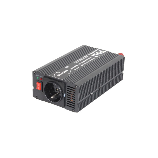 PRZETWORNICA VOLT POLSKA SINUS 600 12V / 230V 300/600W PRZETWORNICA VOLT POLSKA SINUS 600 12V / 230V 300/600W