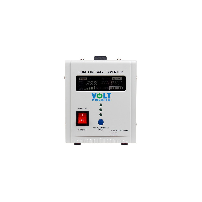 PRZETWORNICA VOLT POLSKA SINUSPRO-800E 12V 500/800W PRZETWORNICA VOLT POLSKA SINUSPRO-800E 12V 500/800W